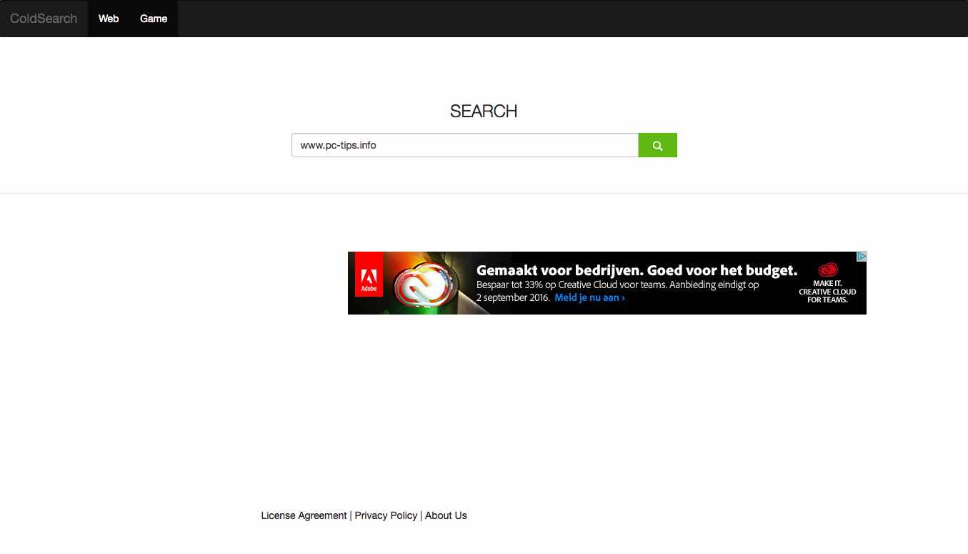 ColdSearch gratis verwijderen