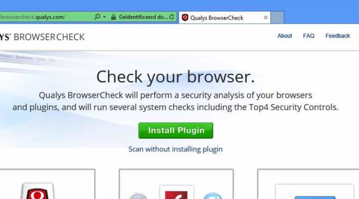 Houd U browser up-to-date (handig tip)