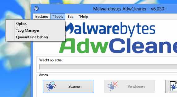 malwarebytes-adwcleaner-opties