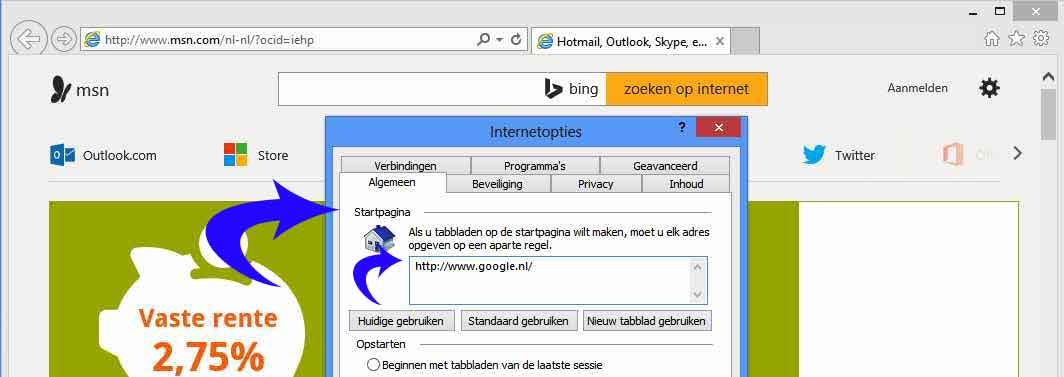 página de inicio-reemplazar-con-google-y-bing-eliminar