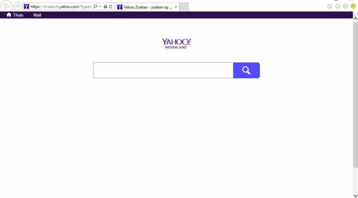 nl.search.yahoo.com startpagina verwijderen