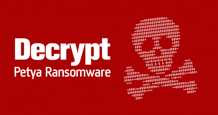 Geïnfecteerd met de Petya Ransomware? PECH! (Ja echt)