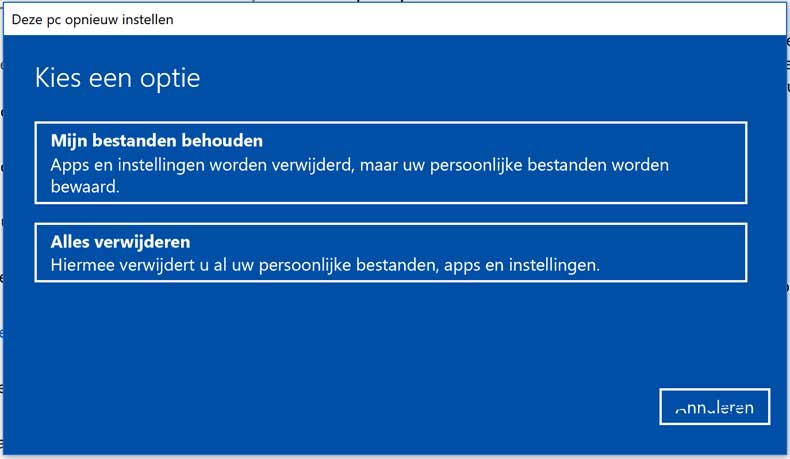 windows-10-naar-fabrieksinstellen-bestanden-behouden