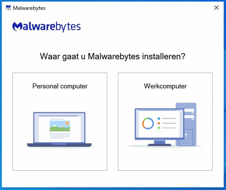 Malwarebytes installatie