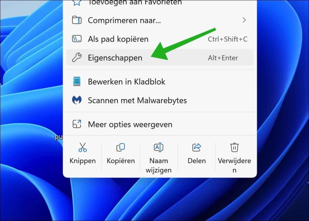 Eigenschappen software