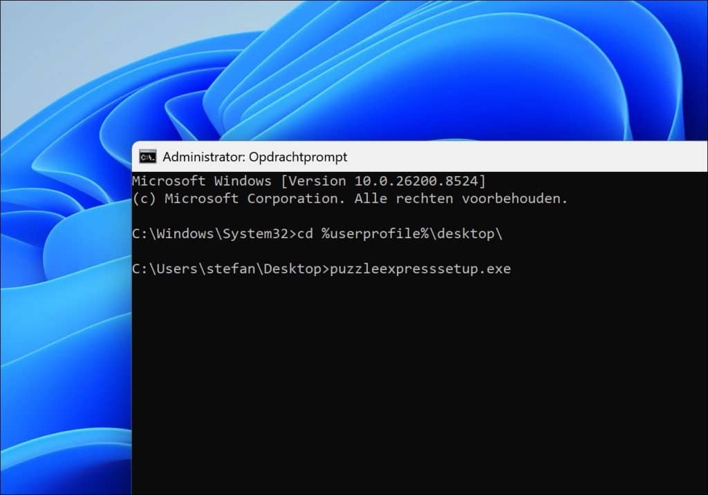 software uitvoeren