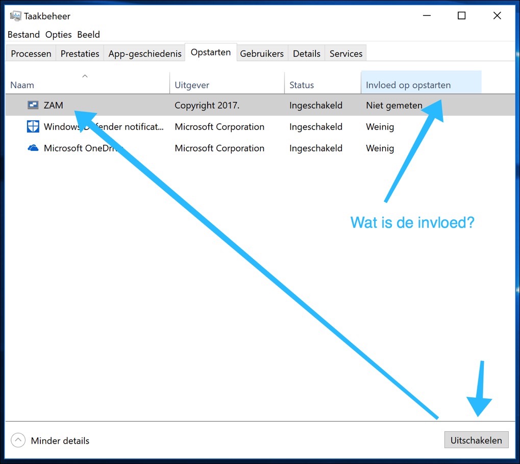 Deaktivieren Sie den Start des Task-Managers