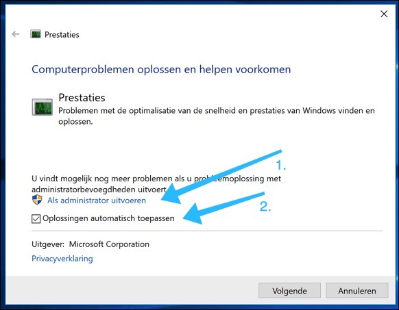 utilitaire de résolution des problèmes Windows msdt