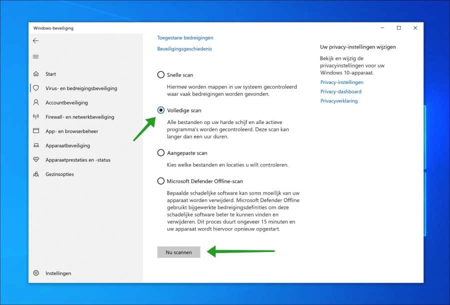 Execute a verificação completa