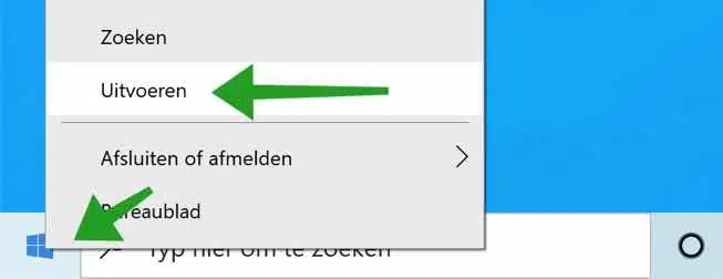 Uitvoeren