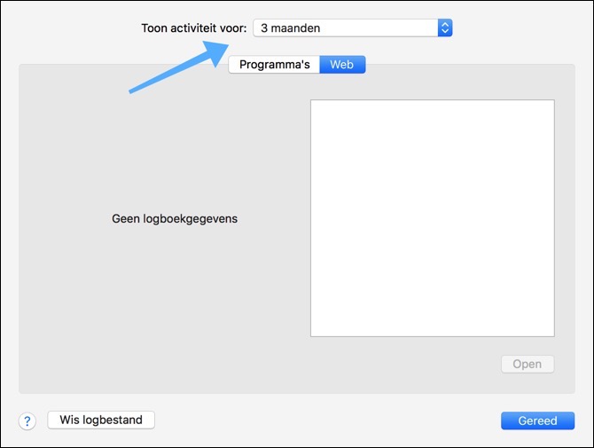 ouderlijke toezicht mac logfile