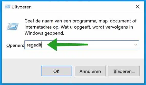 regedit