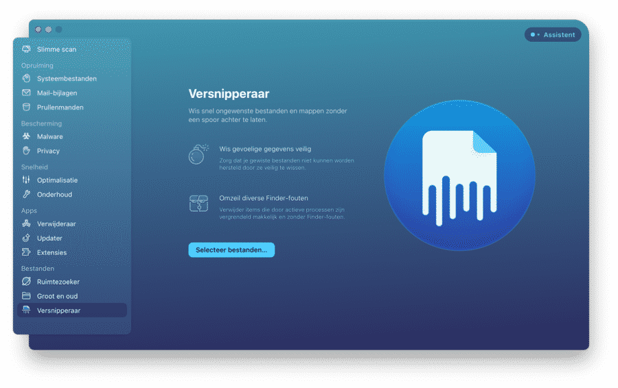 Bestand wissen zonder sporen achter te laten met de versnipperaar