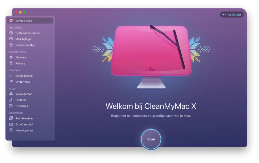 Slimme scan uitvoeren met CleanMyMac X