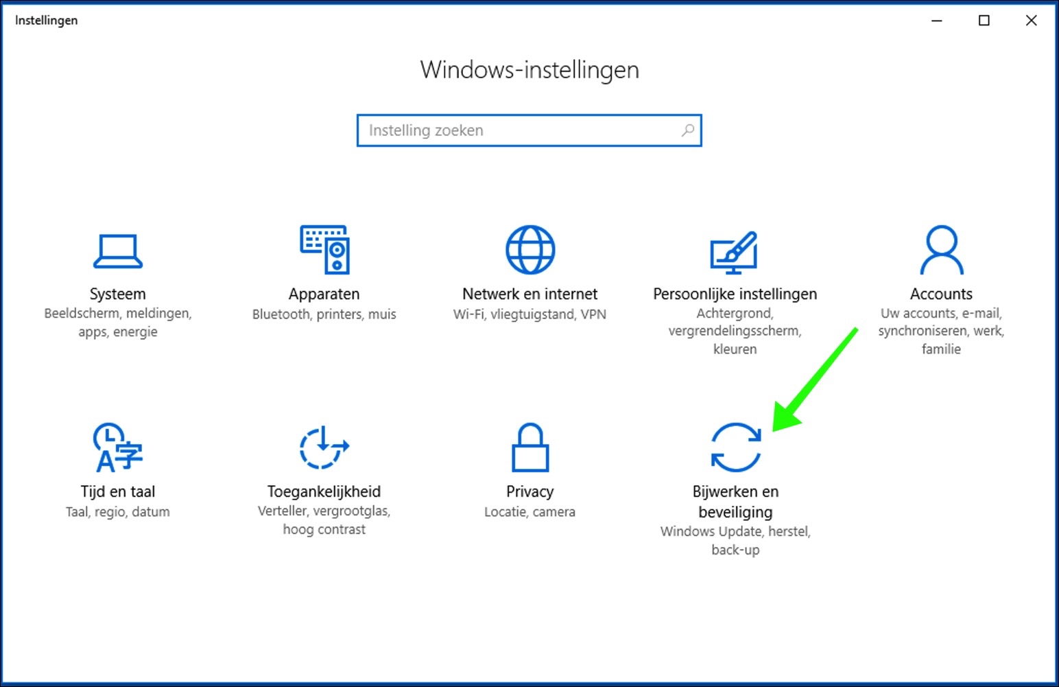 Windows 10-Einstellungen