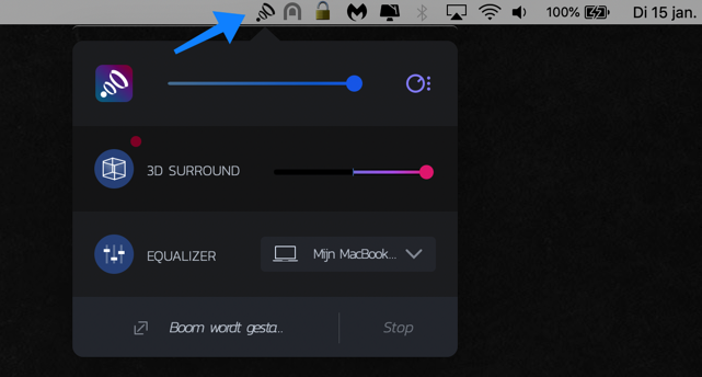 Machen Sie den Boom-Mac-Sound lauter