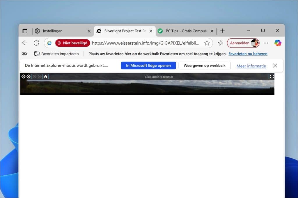 Silverlight installeren en gebruiken in Windows 11 & 10