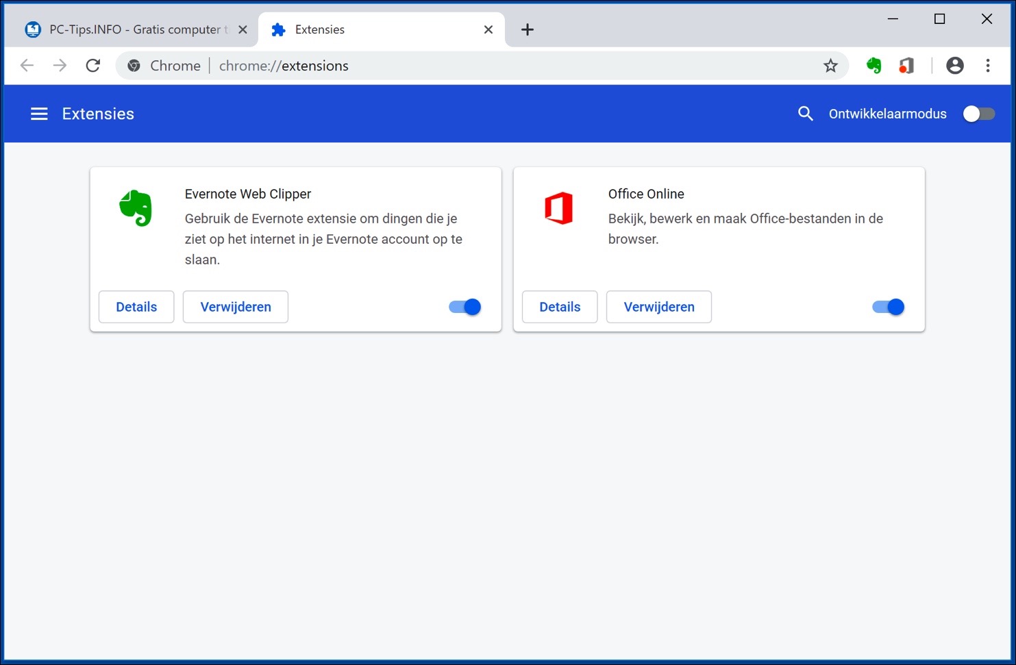 extensions de navigateur Google Chrome