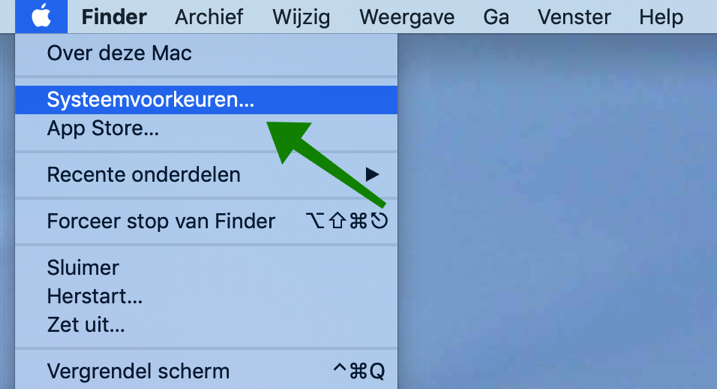 Mac-Sprache: Systemeinstellungen ändern