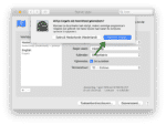 taal wijzigen mac opslaan
