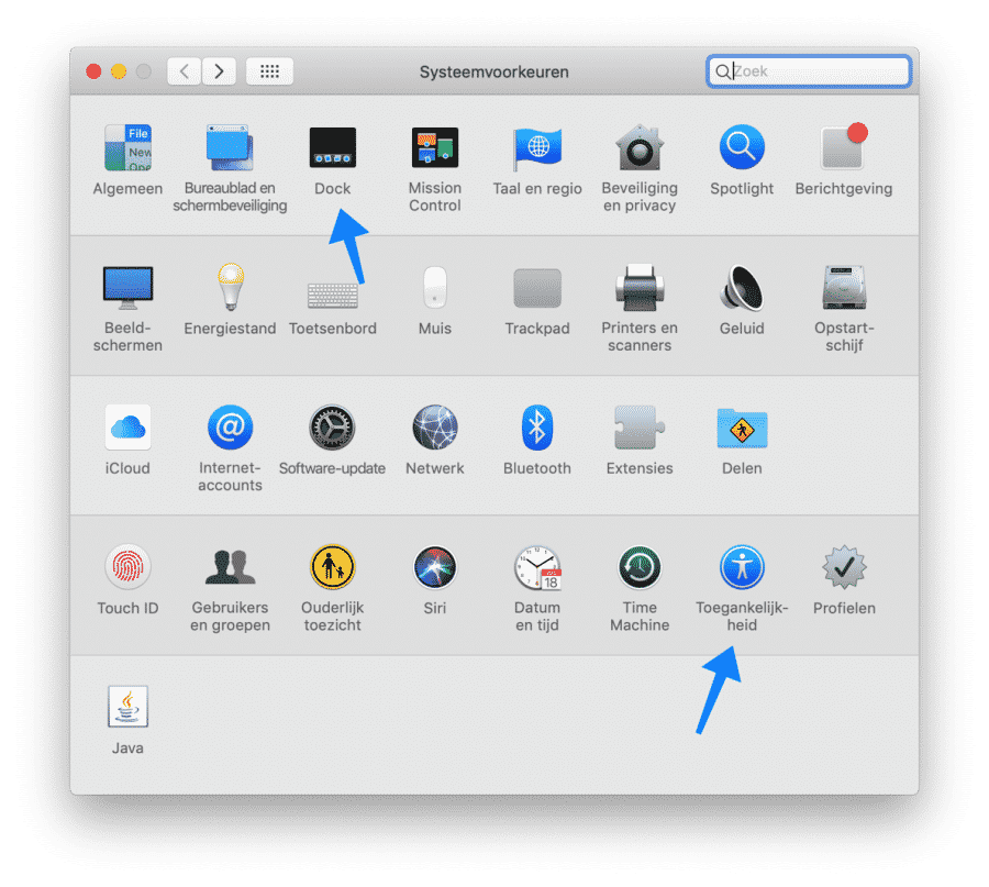 adjust visual effects system preferences mac