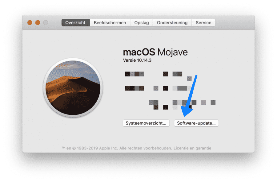 instalando atualizações lentas do Mac