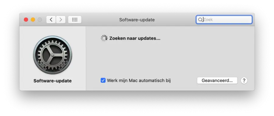 updates installeren trage mac