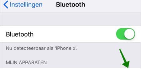 airpods bluetooth aanzetten