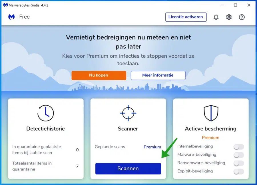 Malwarebytes yahoo verwijderen