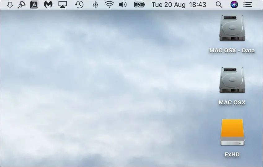 snelkoppelingen mac desktop verwijderen
