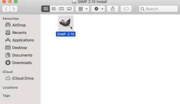 gimp installatie