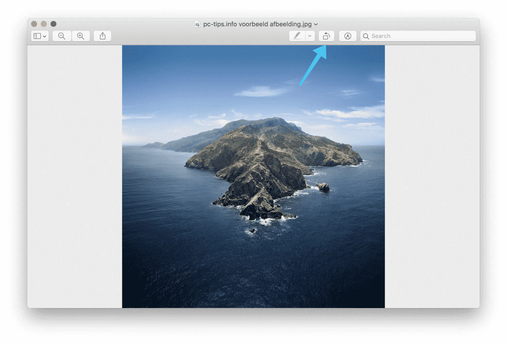 preview mac - rotate image