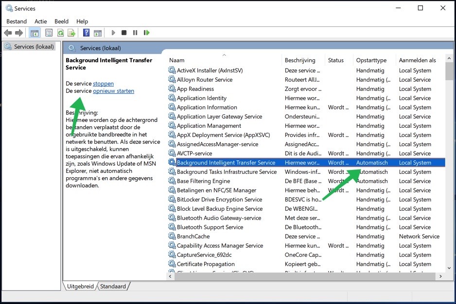 Background Intelligent Transfer Service