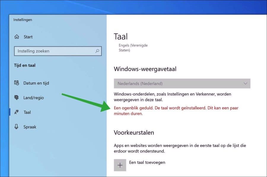 trog code Wig Windows 10 weergave taal veranderen? Zo simpel is het!