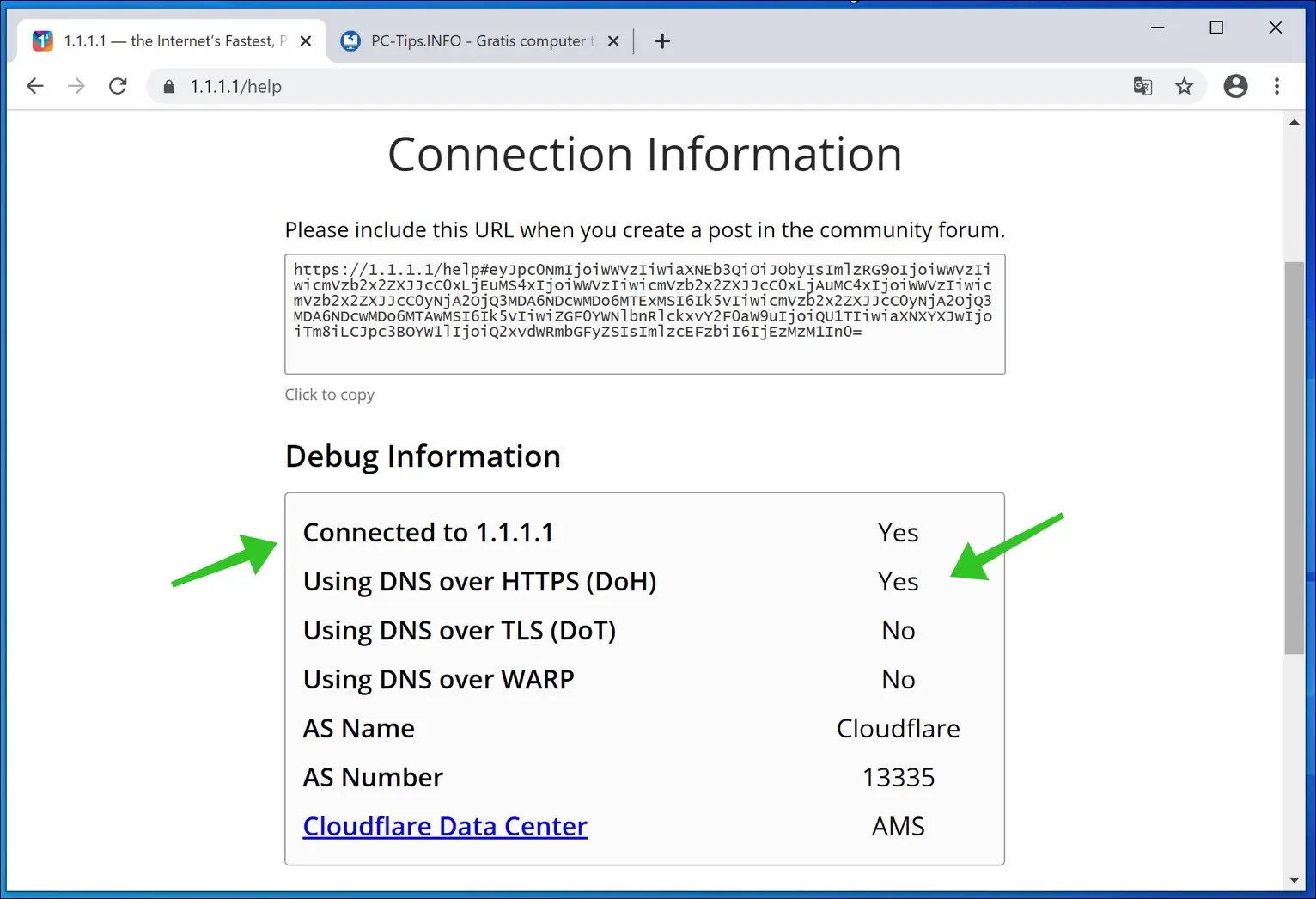 DNS over HTTPs voor Google Chrome