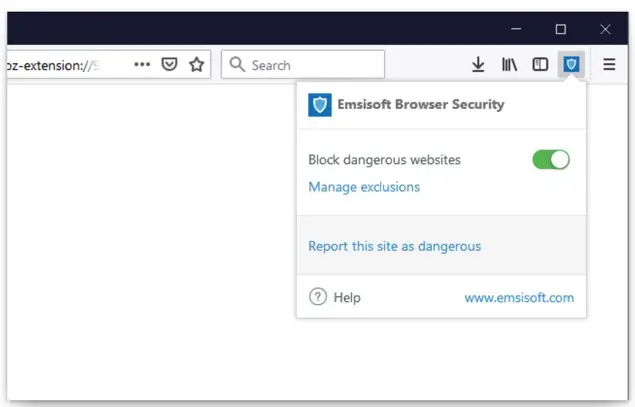 Emsisoft browser security