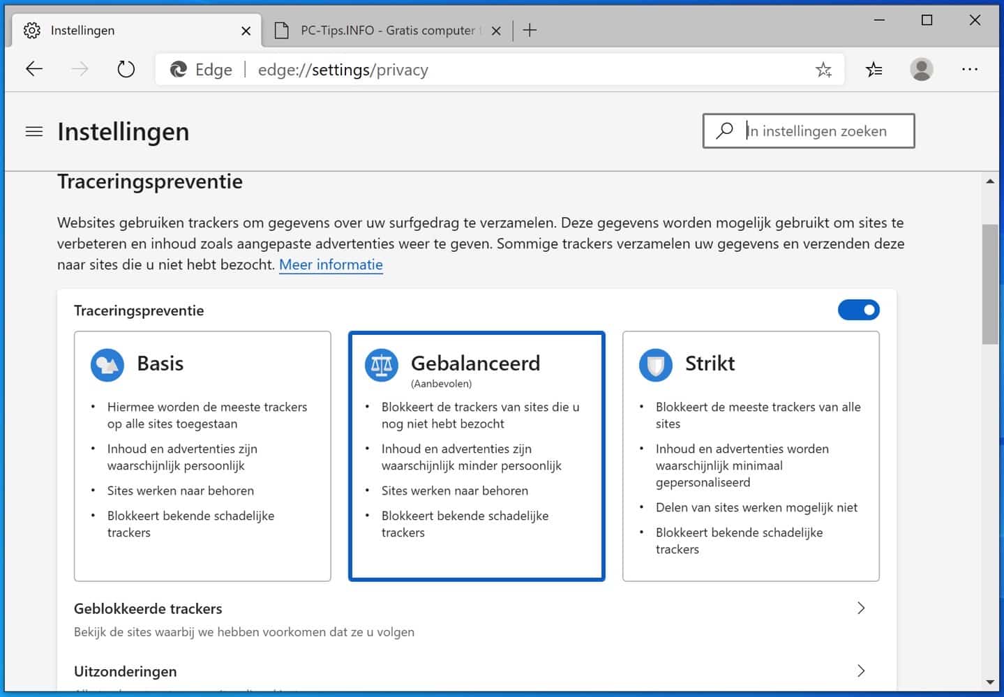 beveilingstechniek chromium edge