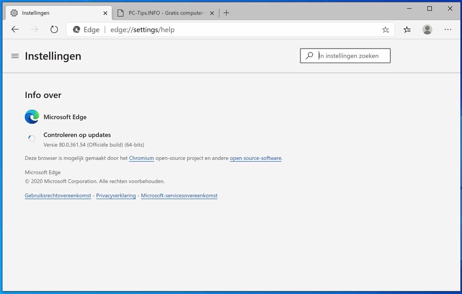 Microsoft Edge basé sur Chrome