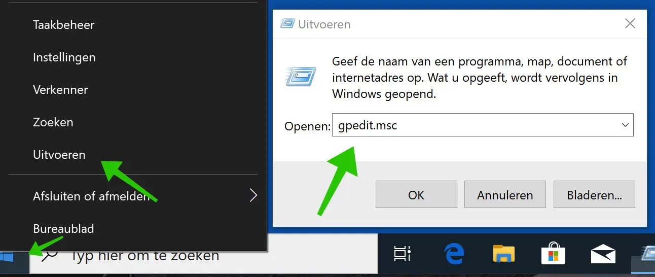 gpedit starten