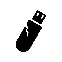 kapotte usb