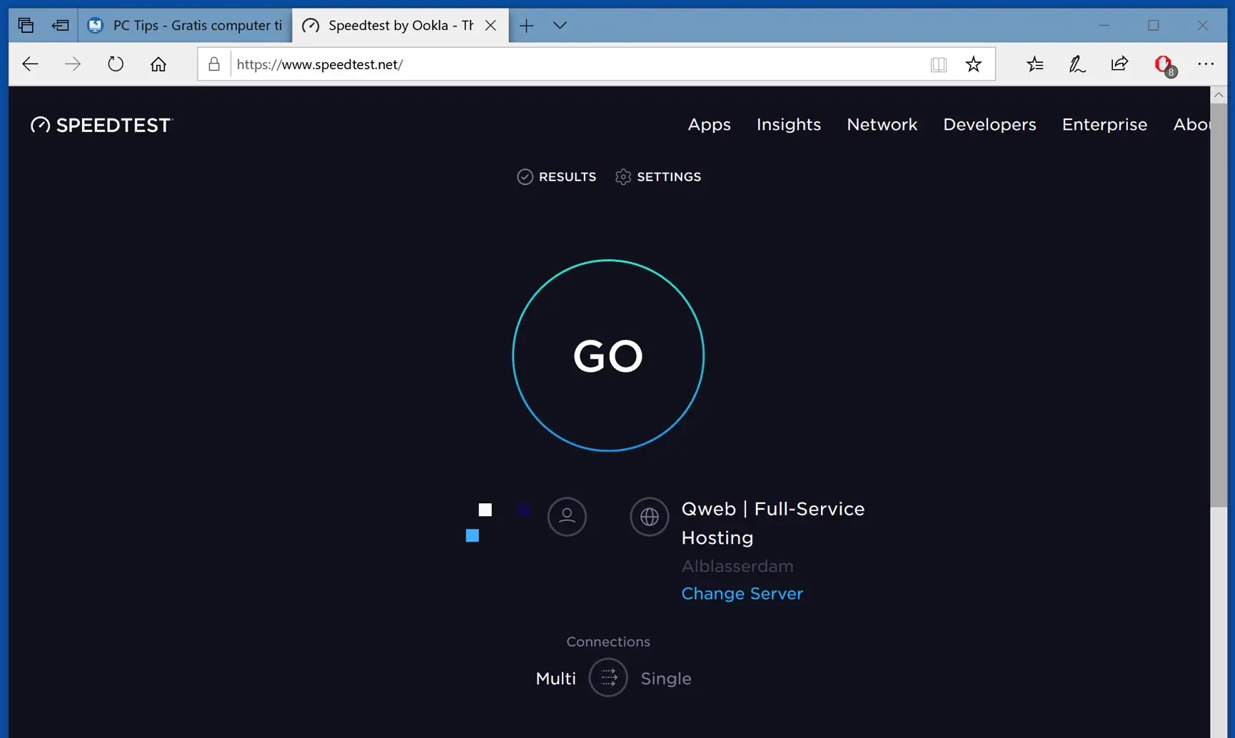 speedtest