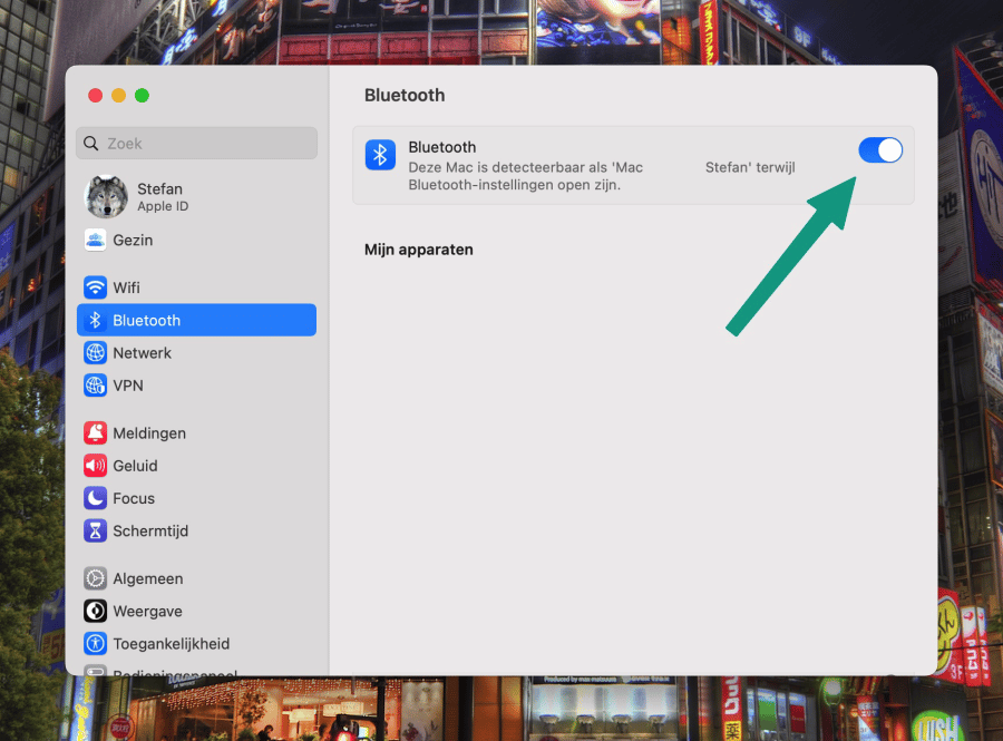 Bluetooth inschakelen Mac