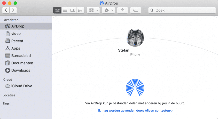 airdrop mac