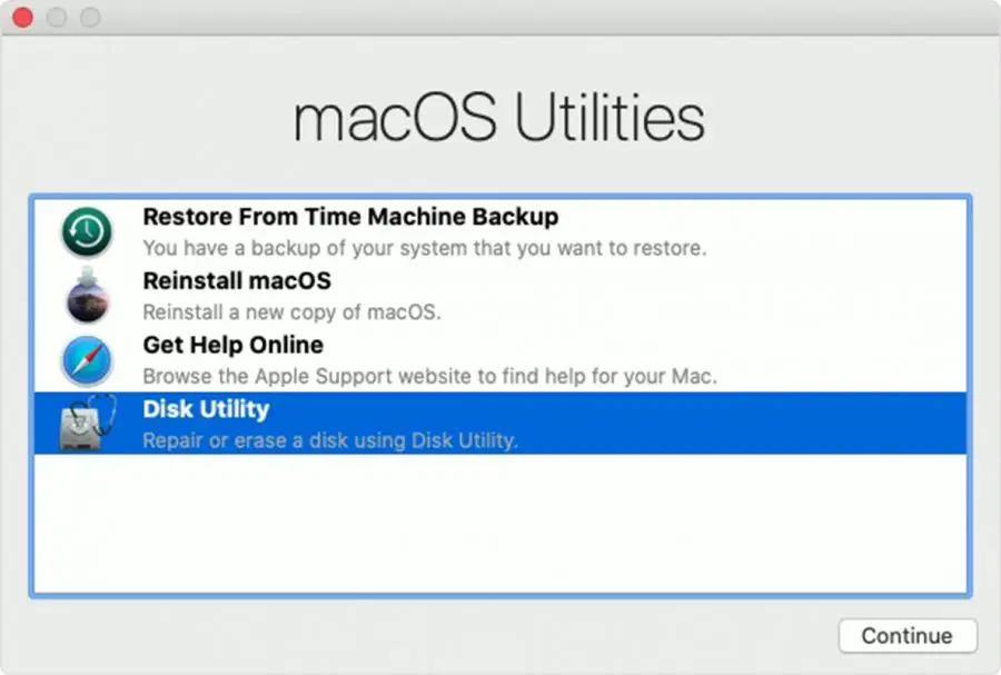 mac herstelmodus