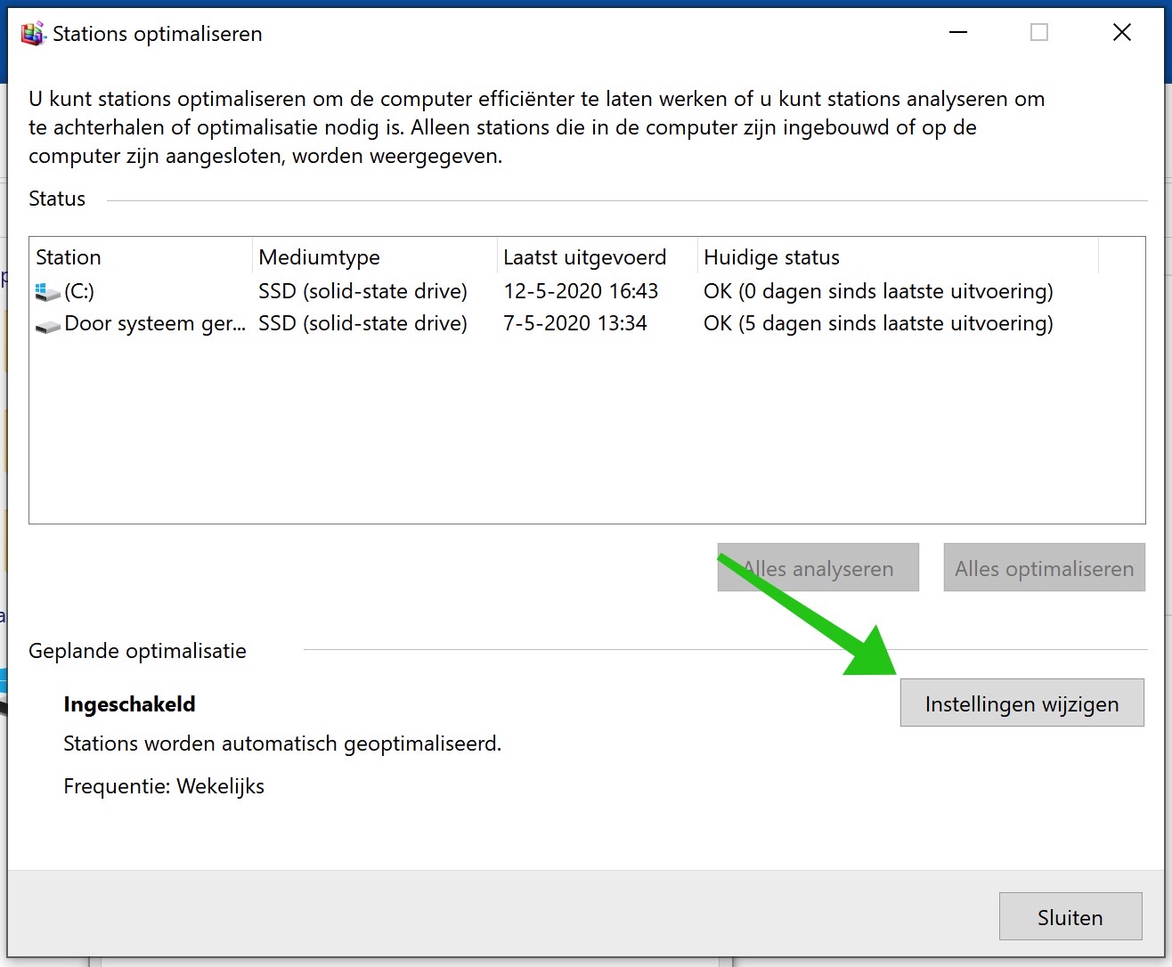 automatically defrag disk