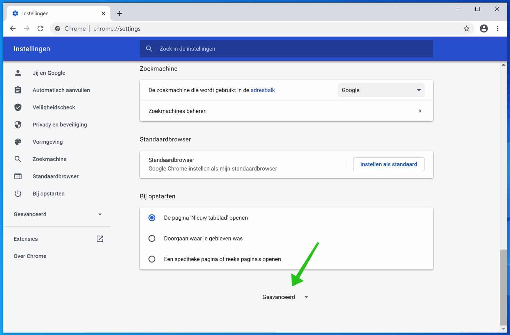 Aanmeldingspagina van itslearning