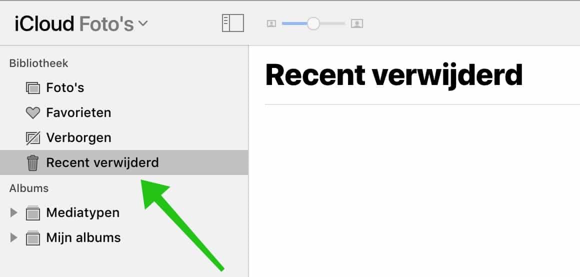 iCloud-Fotowiederherstellung