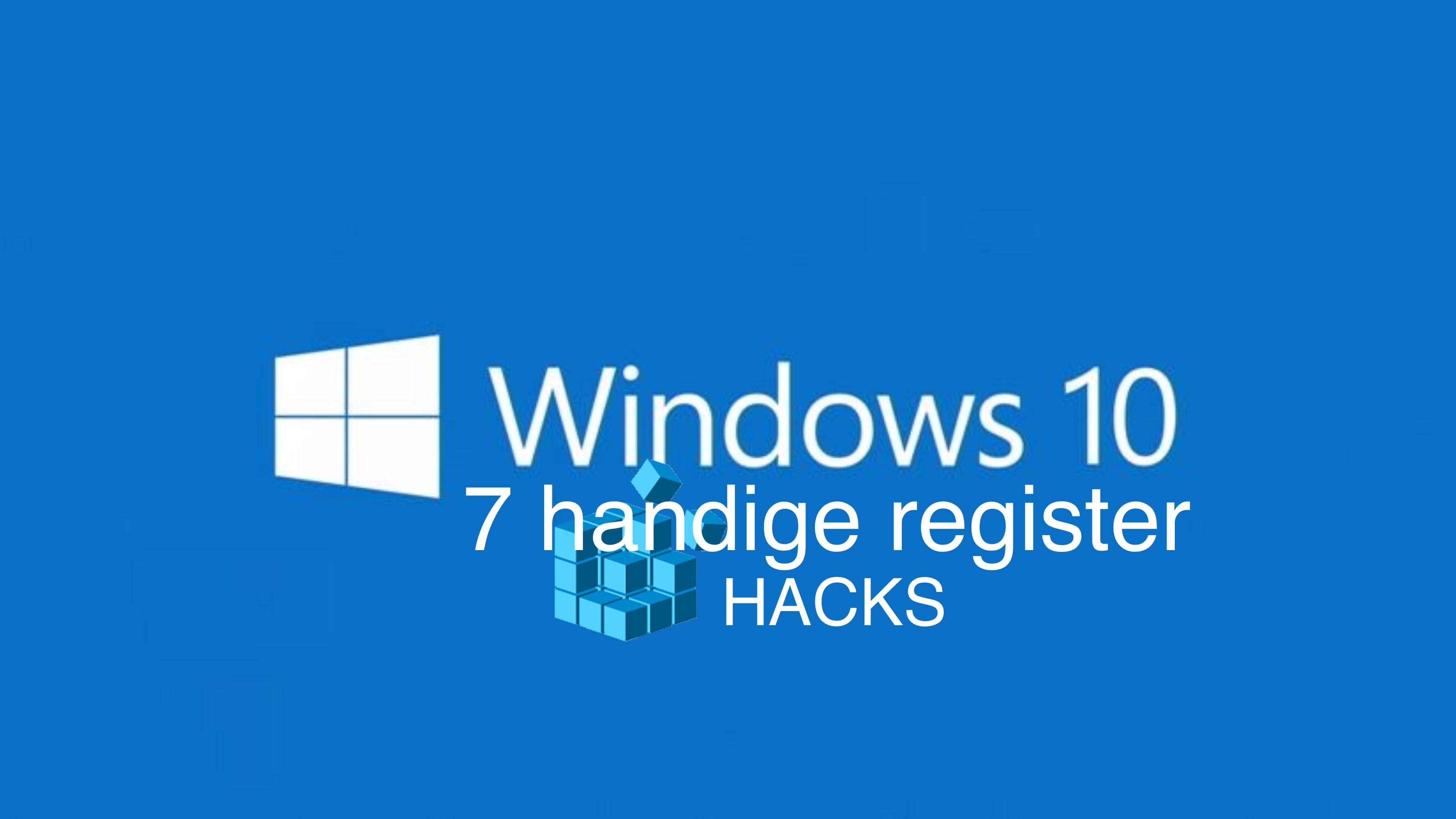 registry hacks logo