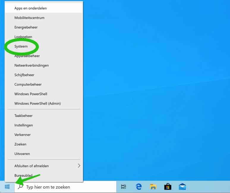 start menu windows 10