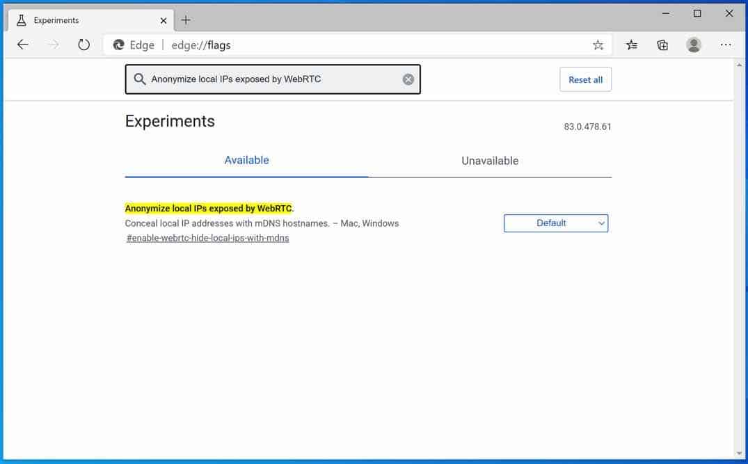 Microsoft edge won Microsoft edge won